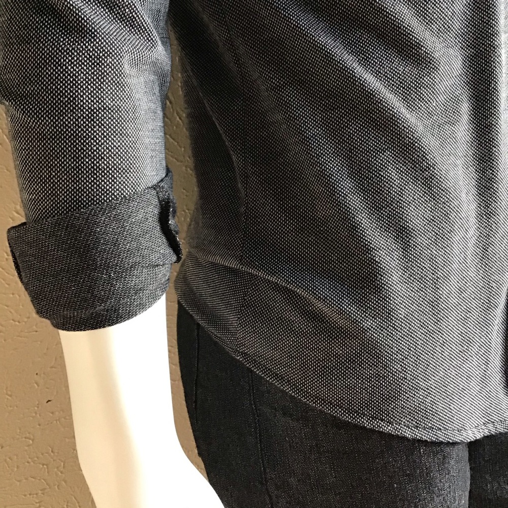 Gray button down - Picture 7 of 8